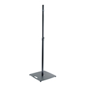 K&M 26733 Speaker Stand with Easy-Lock - 3.7 Feet to 6 Feet Usable Height - 78 Pound Maximum Weight Capacity - Black