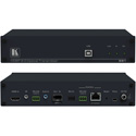 Photo of Kramer 691 4K60 4:2:0 HDMI MM/SM Fiber Optic Transmitter w/USB/Ethernet/RS-232/IR & Stereo Audio Embedding