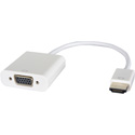 Kramer ADC-HM/GF HDMI Male to 15-pin HD VGA Female Adapter Cable  - 1 Foot