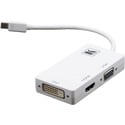 Kramer ADC-MDP/M1 Mini DisplayPort to DVI/HDMI or VGA Adapter Cable