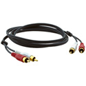 Photo of Kramer C-2RAM/2RAM-15 2 RCA (M) to 2 RCA (M) Molded Stereo Audio Cable - 15 Feet