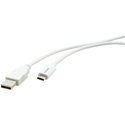 Kramer C-USB/CA-6 USB 2.0 USB-C Male to USB-A Male Cable - 6 Foot