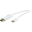 Kramer C-USBC/HM-6 USB Type-C Male to HDMI Male Cable - 6 Foot