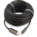 Photo of Kramer CP-AOCU/CH-15 Active Optical 4K USB Type C Male to HDMI Male Cable - Plenum Rated - 15 Foot