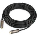 Kramer CP-AOCU31/CC-10 USB 3.1 GEN-2 Optical USB-C Male to USB-C Male Cable - Plenum Rated - 10 Foot