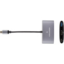 Kramer KDOCK-1 USB-C Hub Multiport Adapter - USB-C Charging Pass-Through - USB 3.0 - 4k@30 HDMI Output