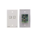 Photo of Kramer RC-2 RS-232 2-Button Wallplate Control Keypad - White