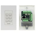 Kramer RC-306 6-button PoE and I/O Control Keypad