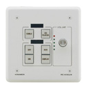 Photo of Kramer RC-63DLN 6-Button KNET Control Keypad with Knob with Displays - White