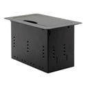 Kramer TBUS-4XL Table Mount Modular Multi Connection Solution - Black Sand Blasted Top