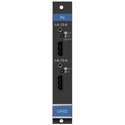 Kramer UHDA-IN2-F16 2-Ch 4K60 4:2:0 HDMI Input Card w/Selectable Embedded/De-embedded/ARC Analog Audio for VS-1616