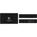 Photo of Kramer VS-21DTP 2x1 4K60 4:2:0 HDCP 2.2 HDMI Auto Switcher with Bidirectional PoE over HDBaseT