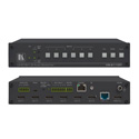 Kramer VS-611DT 6x1:2 4K60 4:2:0 HDMI Auto Switcher and PoE Provider over HDBaseT