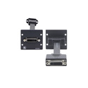 Photo of Kramer W-DVI Wall Plate Insert - DVI-I - Black