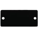 Photo of Kramer W-Blank Wall Plate Insert Blank Slot Cover Plate (Black)