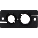 Kramer WCP-21(B) Two-Sized Cable Pass-Through Wall Plate Insert