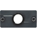 Photo of Kramer WCP Wall Plate Insert - Cable Pass Through - Black