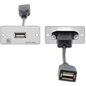 Photo of Kramer WU-AA(W) Wall Plate Insert - USB Wall Plate Insert (A/A)