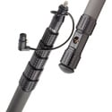 Photo of K-Tek KP12CCR 12 Foot KlassicPro Graphite 6-Section Boompole - Internal Coiled Cabled - Side Exit