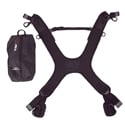 K-Tek KSULH1 Stingray Harness Lite for Stingray Small-X and Junior-X Audio Mixer Bags - 14lbs Weight Capacity
