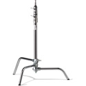 Photo of Kupo KS703312 20 Inch Master C-Stand with Sliding Leg - Silver