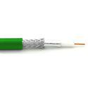 Photo of Canare L-3CFB 75 Ohm Digital Video Coaxial Cable by the Foot - Green