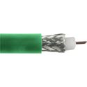 Photo of Canare L-4.5CHD 75 Ohm RG6 12G-SDI Digital Video Coaxial Cable - 300 Meter / 984 Foot Roll - Green