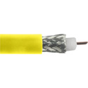 Photo of Canare L-4.5CHD 75 Ohm RG6 12G-SDI Digital Video Coaxial Cable - 300 Meter / 984 Foot Roll - Yellow
