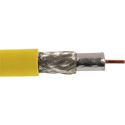 Photo of Canare L-5CFB 75 Ohm Digital Video Coaxial Cable RG-6 Type by the Foot - Yellow