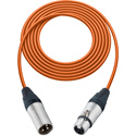 Photo of Sescom L2-1.5XXJOE Mic Cable Pro Stage Series 3-Pin XLR Female to 3-Pin XLR Male Orange - 1.5 Foot