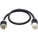 Photo of Laird L21-30 Type 30 Amp Power Distribution Cable - 10 Foot