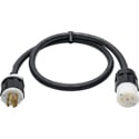 Photo of Laird L21-30 Type 30 Amp Power Distribution Cable - 75 Foot