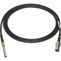 Laird L25CHWS-BFMCV001 Canare L-2.5CHWS Mini RG-59 12G-SDI Cable - BNC Female to Micro Video Patch Plug - 1 Foot