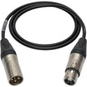 Photo of Sescom Sub-miniature Mic Cable 3-Pin XLR Male to 3-Pin XLR Female Black - 25 Foot