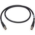 Laird 12G-SDI 4K UHD L-4.5CHWS Coax Male to Male BNC Cable - 3 Foot