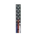 Middle Atlantic LACE-40-OWP 40 RU 4.75 Width Vertical Cable Lacer Strip with Tie Posts - 6-Piece