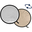 Lastolite Collapsible 12-Inch Silver and Gold Reflector
