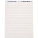 Photo of Brady LAT-17-361-2.5 1x1 Inch Printable Polyester Labels (2500 Pack)