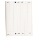 Photo of Brady LAT-39-799-1 White Nylon Labels 1.0 x 1.437 in pack of 1000