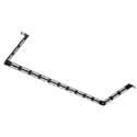 Middle Atlantic LBP-6A L Shaped Lacing Bar with 6 Inch Offset - 10 Pack