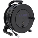 Photo of Laird LCR-CAT6XTRM-100 Extreme Shielded CAT-6  Reel with Canare Cable & Neutrik RJ45 etherCON Connectors- 100 Foot
