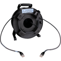 Photo of Laird LCRST21106ARJ Rugged Indoor/Outdoor SMPTE ST-2110 Cat6a Cable with Shielded RJ45 Connectors on Reel - 250 Foot