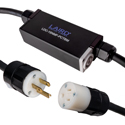 Laird 15NMF-PCTBM 15-Amp Power Distribution Box Edison to One (1) Edison Female and One (1) Neutrik powerCON Type B