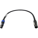Photo of Laird LDC-PCTM-PCTA powerCON TRUE1 TOP Male to powerCON Type A Power Adapter Cable - 2 Foot
