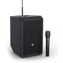 Photo of LD Systems ANNY8 8 In Portable Li-Ion Battery-Powered Bluetooth PA Loudspeaker w/ Mixer/Wireless Mic - 470-490MHz Black