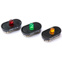 Photo of LED Stage Marker - Steady Red  9 Volt battery Clip-On Stage Light