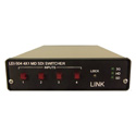 Link LEI-504G 4 x 1 3G/HD/SD SDI ASI Switcher with GPI Option