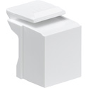 Photo of Leviton 41084-BW Blank QuickPort Insert - White - Pack of 10