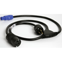 Photo of Lex 3123J AC Power Feed-Thru Adapters Cables with PowerCON Connector & NEMA L5-20 Male/Female