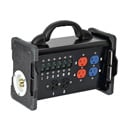 Lex BNB2-3B 30 Amp Bento Box to (3) NEMA 5-20 Duplex Receptacles Power Distribution Box with Feed Thru